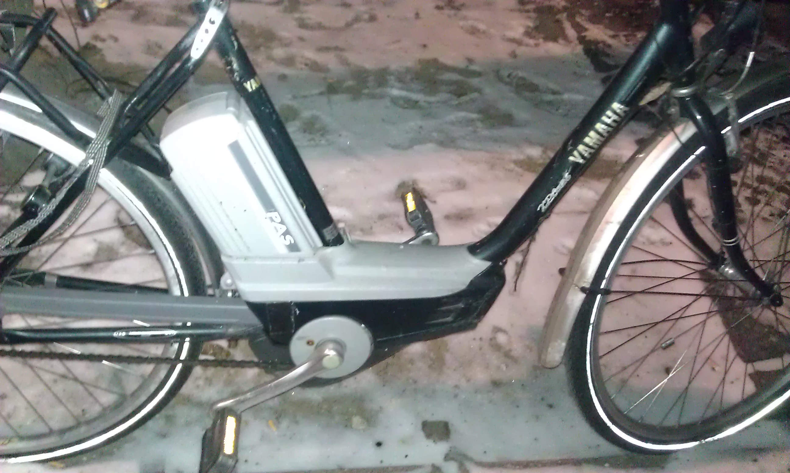 Holland-Rad mit Yamaha Mittelmotor; Foto: e-Rad Hafen