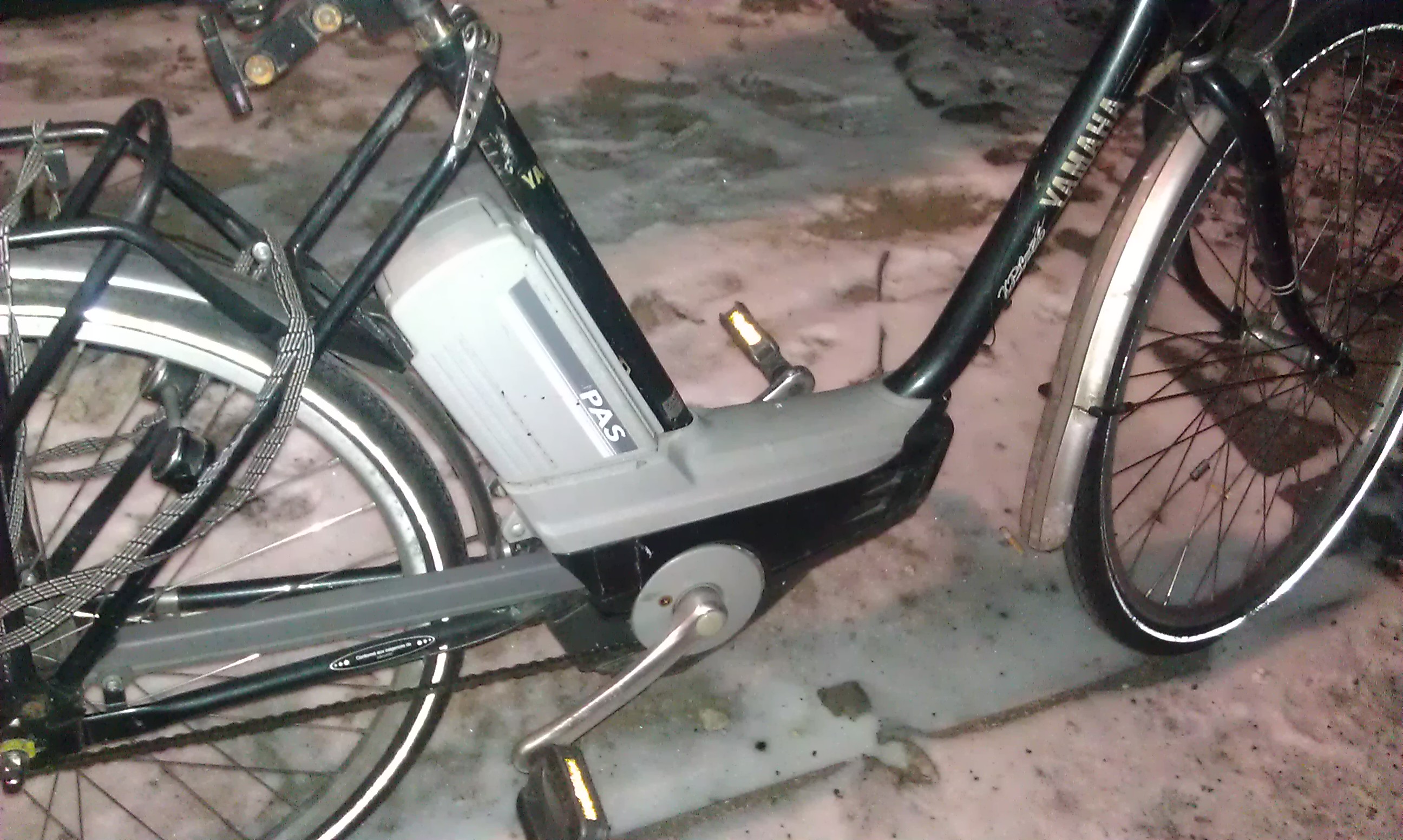 Holland-Rad mit Yamaha Mittelmotor; Foto: e-Rad Hafen