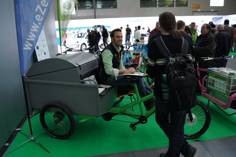Eine echte Radkutsche,  Foto: e-Rad Hafen