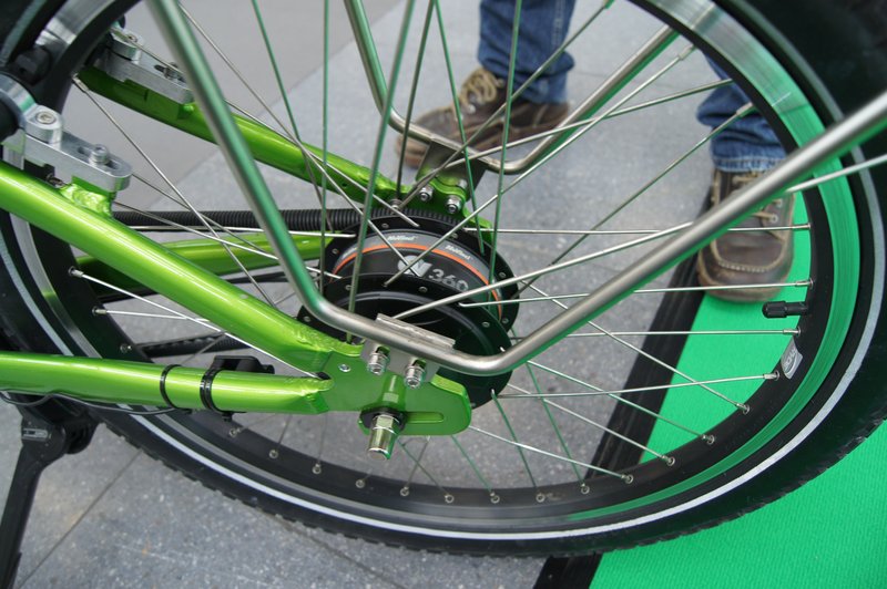NuVinci Nabenschaltung am gobax Cargo Bike,  Foto: e-Rad Hafen