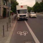 Parken auf Radwegen – und täglich hält das Murmeltier
